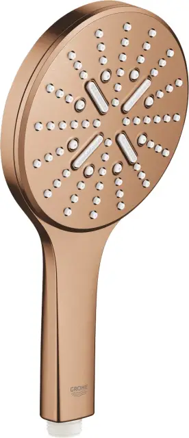 Grohe Rainshower SmartActive 130 Ручной душ, 3 вида струи, цвет: теплый закат, матовый 26574DL0