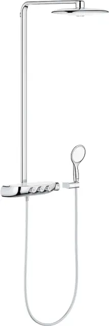 Grohe Rainshower System SmartControl Duo 360 Душевая стойка, 36,1х61хh112,6 см, цвет: белая луна 26250LS0