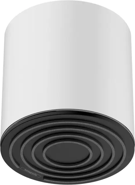 Hansgrohe Pulsify S Верхний душ 10,5 см Green, 1 вид струи, регулируемый угол, цвет: матовый белый 24132700