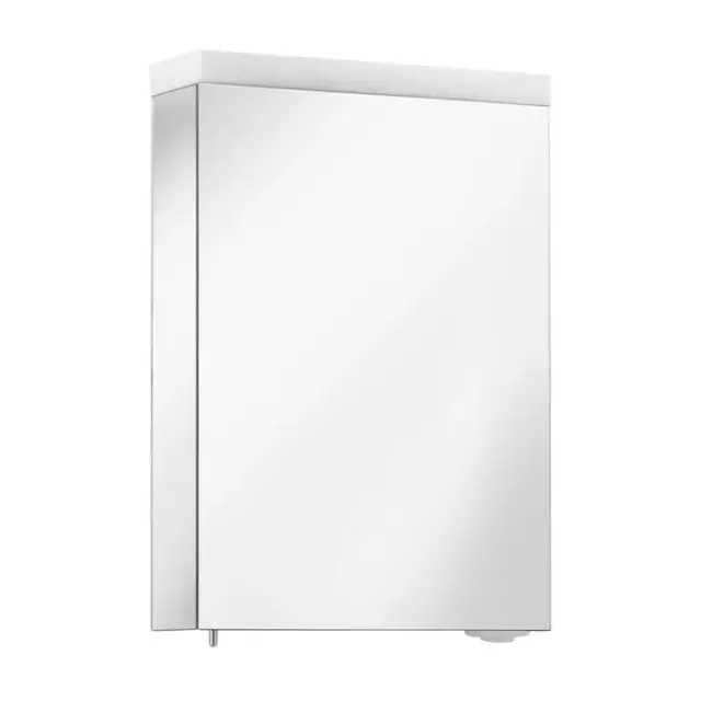 Keuco Royal Reflex.2 Зеркальный шкаф 70x50 см, Sx, цвет: алюминий сереб. анодированный 24201 171201