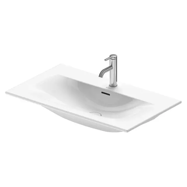 Duravit Viu Раковина, 3 отв под смес, 83х49 см, цвет: белый 2344830058