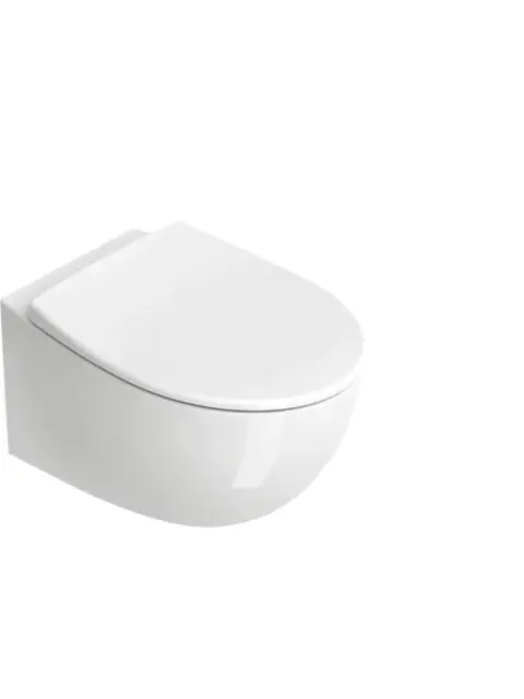 Catalano Italy Унитаз подвесной безободковый 37x52 см, смыв торнадо, Cataglaze, цвет: белый глянц. 0711520001