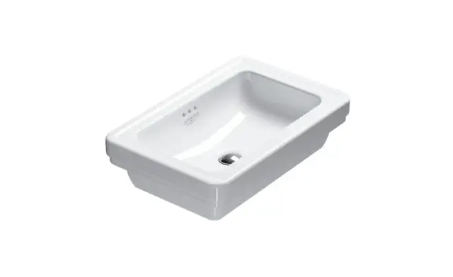 Catalano Italy Раковина встраиваемая сверху 60x40 см, с переливом, Cataglaze, цвет: белый глянцевый 160ACV00