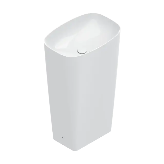 Catalano Green Раковина напольная 55x38x85h см, без перелива, покр. Cataglaze, цвет: белый глянцевый 0428550001