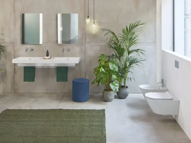 Catalano Comfort Раковина подвесная 150x50x17h см, с переливом, покр. Cataglaze, цвет: белый глянц. 0121520001