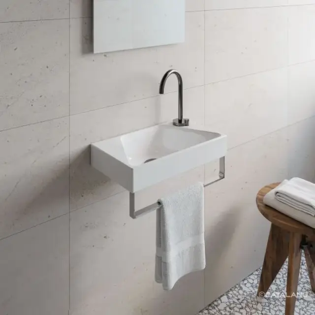 Catalano Comfort Раковина подвесная 40x23x12h см, без перелива, покр. Cataglaze, цвет: белый глянц. 0920410001