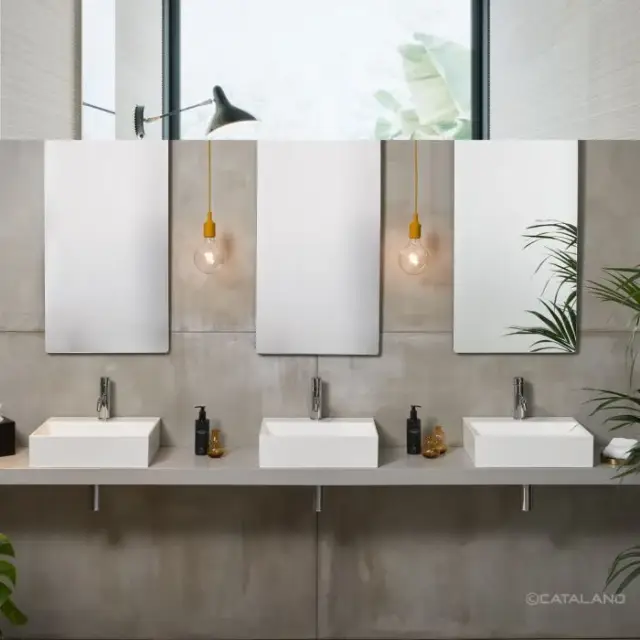 Catalano Comfort Раковина подвесная 45x35x12h см, без перелива, покр. Cataglaze, цвет: белый глянц. 0220450001