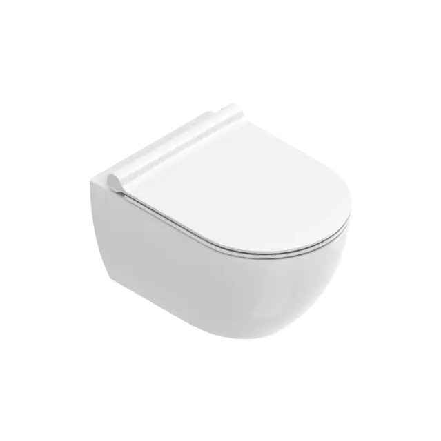 Catalano Sfera Унитаз подвесной безободковый 35x50 см, смыв торнадо, Cataglaze, цвет: белый глянц. 1VSS50R00