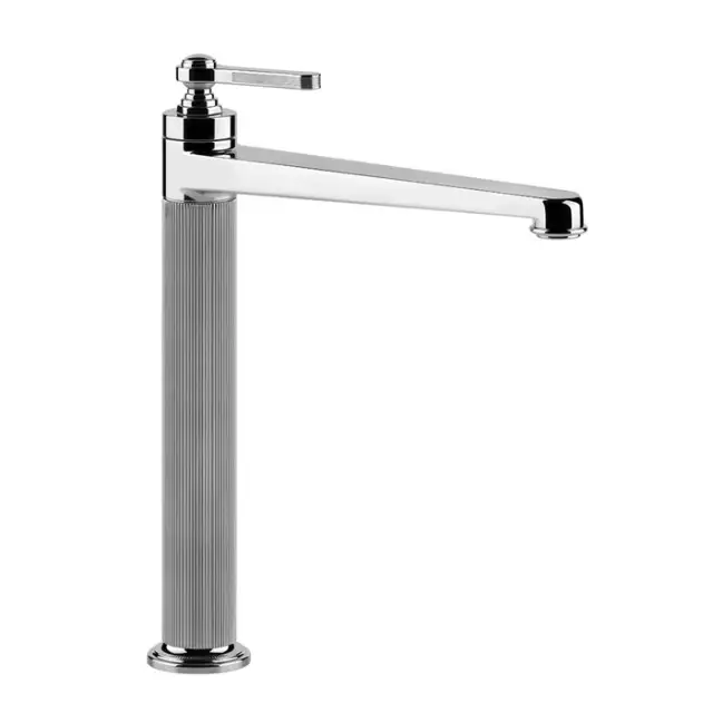 Gessi Venti20 Смеситель для раковины на 1 отверстие, высокий, цвет: хром 65003#031
