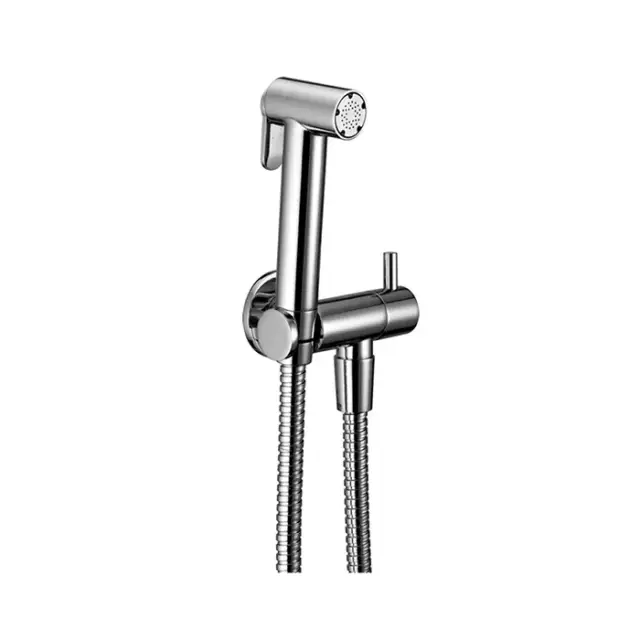 Cisal Shower Гигиенический душ, со шлангом 120 см, вывод с держателем, цвет: Chrome CY00790021