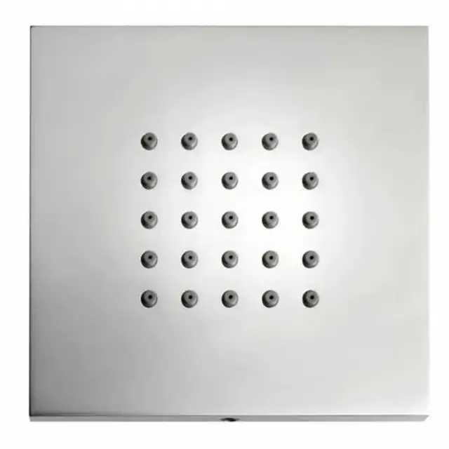 Bossini Cubic Flat Душевая форсунка настенная d10x4,2 см, цвет: chrome I00176.030