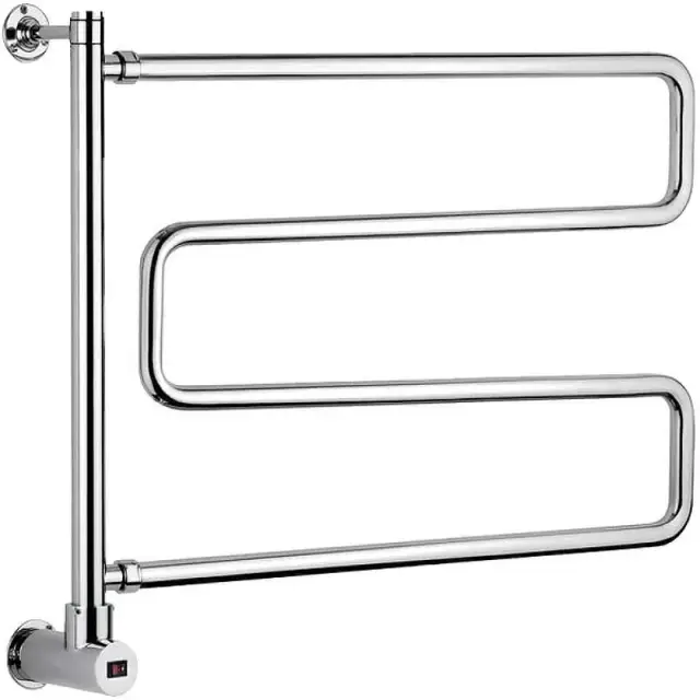 Margaroli Vento 500/SP Полотенцесушитель электрический поворот. 55,5х64h (57,5) нижнее, цвет: chrome 500SPCRB