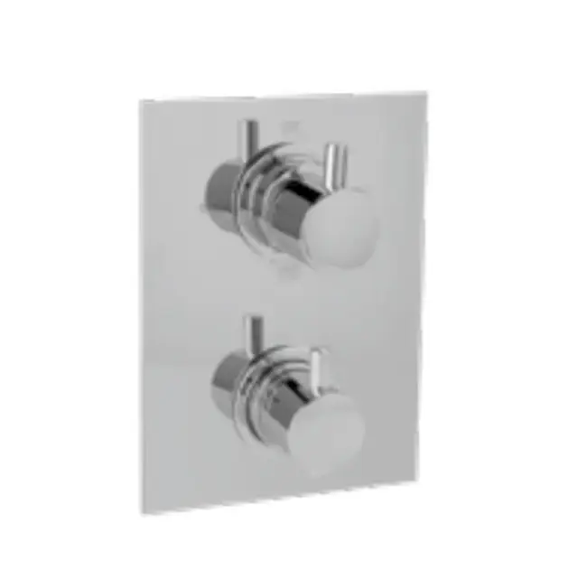 Maier Mini Star Смеситель термостат, для ванны/душа, с переключ. на 3 потока, цвет: хром 43 603CR