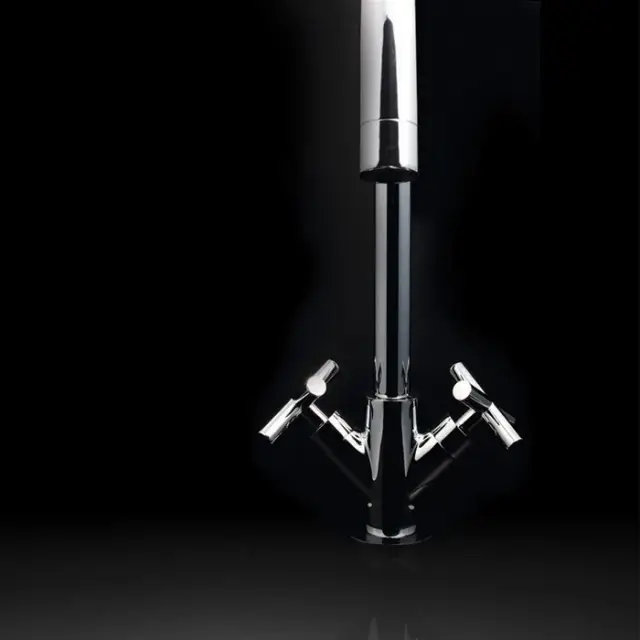 Maier Maxima Смеситель для раковины, на 1 отв., с донным клапаном, цвет: хром 40 004CR