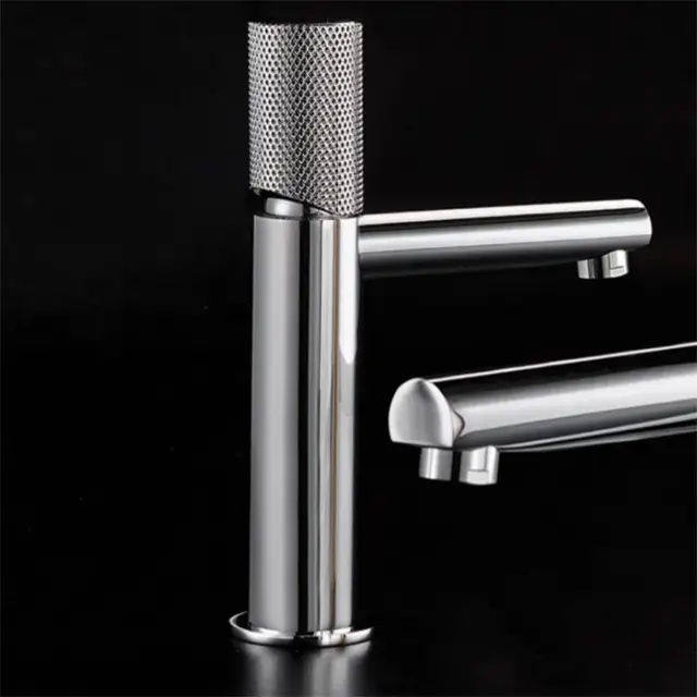 Maier Cylinder Смеситель для раковины, на 1 отв., с донным клапаном, цвет: хром 42 004CRG1