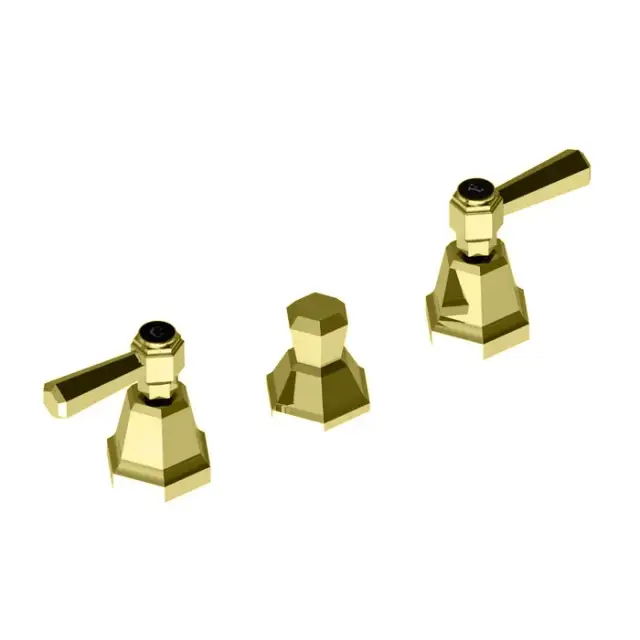 Stella Eccelsa Leve Смеситель для биде, на 3 отверстия, без излива, цвет: золото 24К EL 00200 AU00