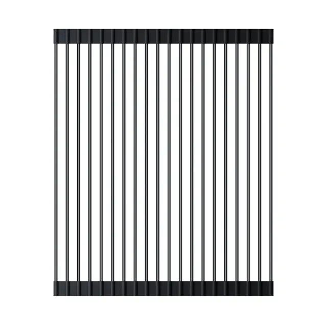 Omoikiri ROLL-01-GM Ролл-мат нержавеющая сталь;силикон, цвет: вороненая сталь 4997002