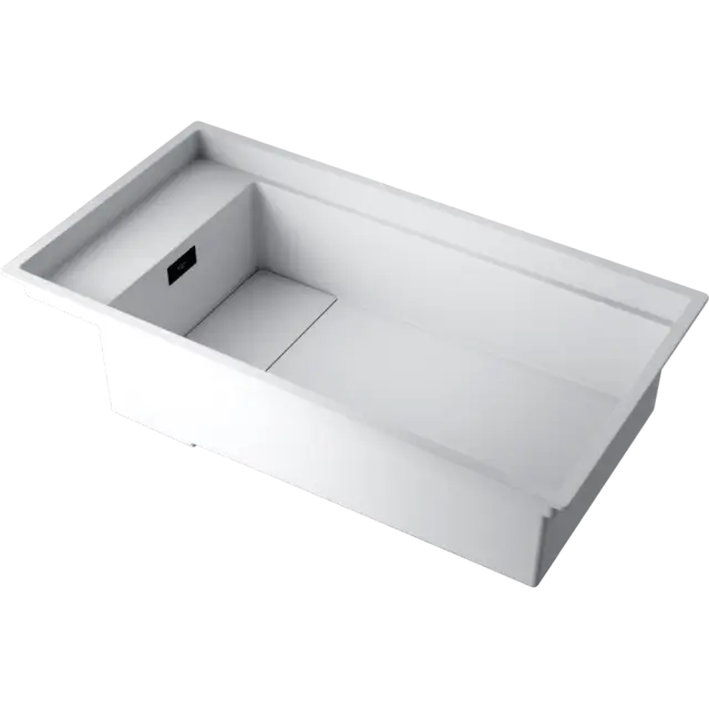 Omoikiri Kinaru Pro 86-U/I-WH Кухонная мойка Artceramic 86x46 см, цвет: белый 4997026