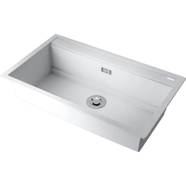 Omoikiri Kitagawa 86-LB-WH Кухонная мойка Artceramic 86x51 см, цвет: белый 4993795