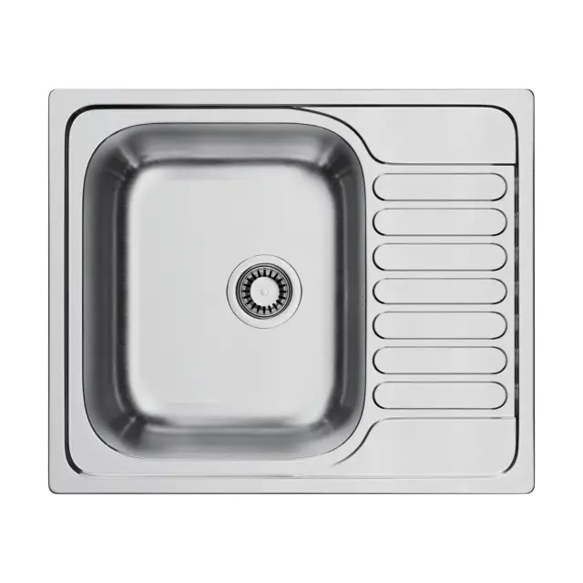 Omoikiri Kashiogawa 60-IN Кухонная мойка нерж. сталь 60x50 см, цвет: нержавеющая сталь 4993274