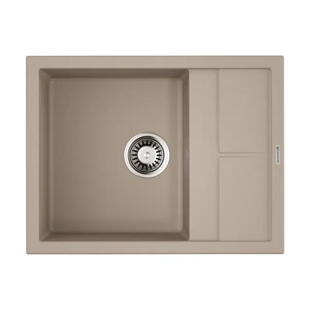 Omoikiri Sumi 65-SA Кухонная мойка Tetogranit 65x50 см, цвет: бежевый 4993672