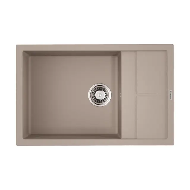 Omoikiri Sumi 78-LB-SA Кухонная мойка Tetogranit 78x50 см, цвет: бежевый 4993721
