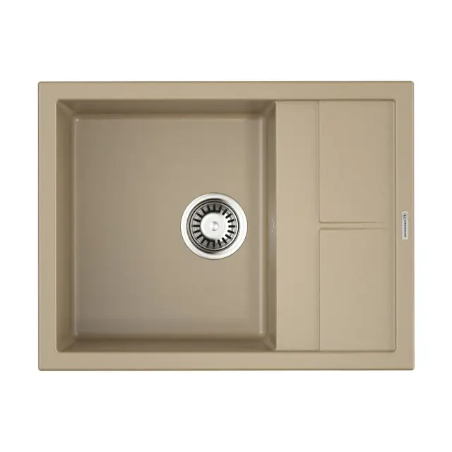 Omoikiri Sumi 65-CH Кухонная мойка Tetogranit 65x50 см, цвет: шампань 4993677