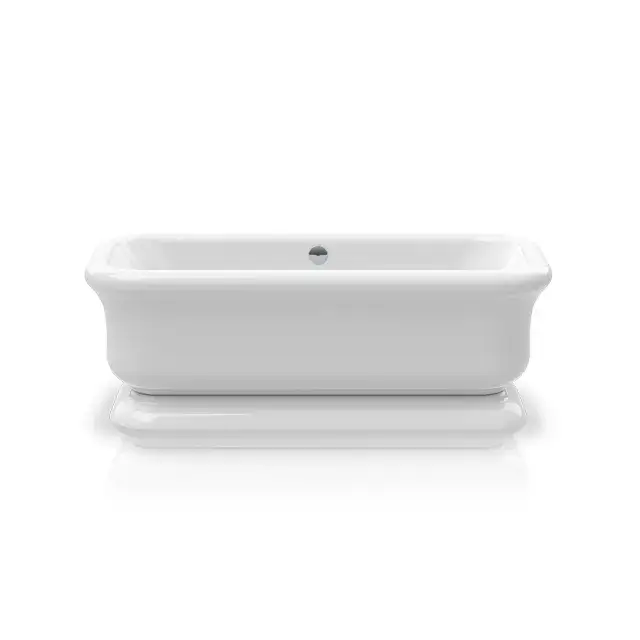 Knief Retro Ванна из Acrylic отдельностоящая 180х85 см, без слива-перелива, цвет: белый 0100-090-06