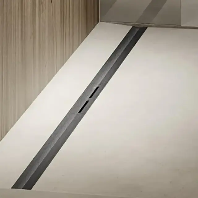 Tece Drainprofile Профиль для душа из нержавеющей стали 90 см, цвет: черный сатин 670921