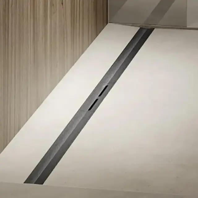 Tece Drainprofile Профиль для душа из нержавеющей стали 120 см, цвет: черный сатин 671221