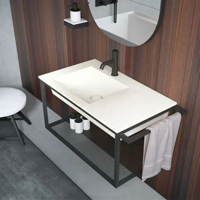 Cielo Era Раковина подвесная 100x46xh14 см, DX, с 1 отв., под смеситель, цвет: белый ERLA100DX