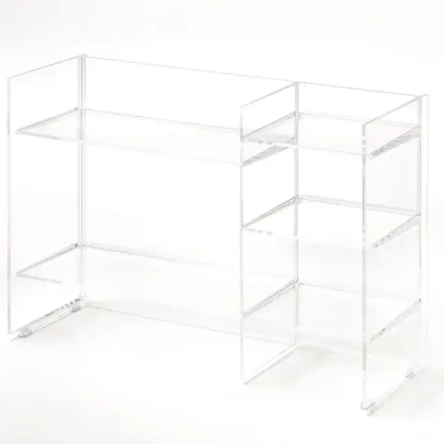 Laufen Kartell Стеллаж, 75х26хh53 см, пластик, цвет прозрачный кристал 3.8933.1.084.000.1