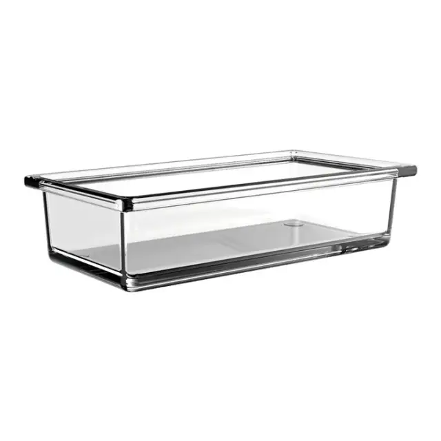 Emco Liaison Органайзер для рейлинга, прямоугольн., прозрачное стекло, (S1866) 1866 000 01