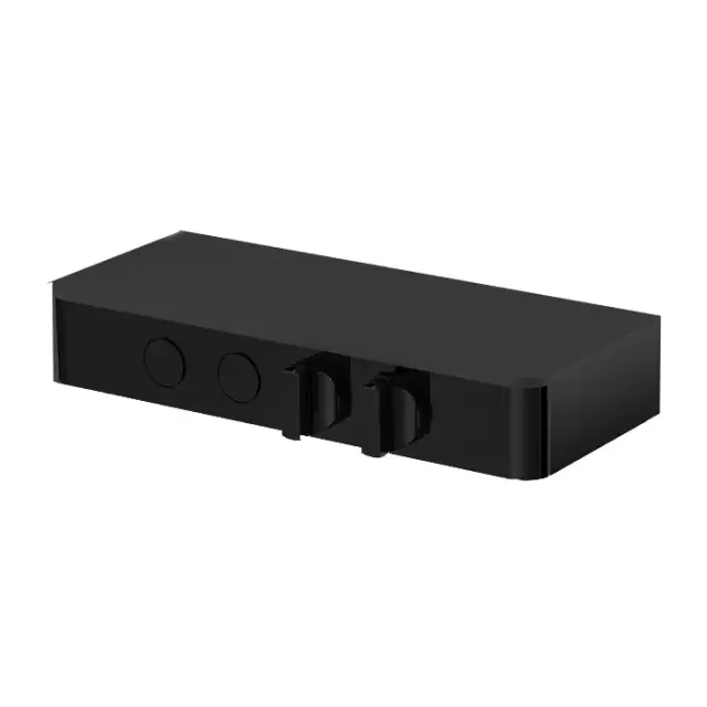 Fima Carlo Frattini Switch Смеситель для душа, с запорн вент, 2 режима, цвет черн мат F5940NS