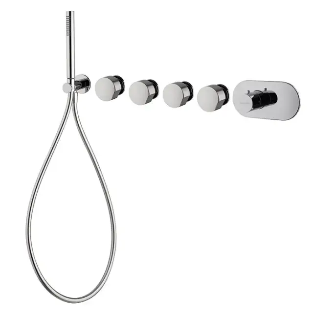 Fima Carlo Frattini So Смеситель для душа, 4 запорных вентиля, цвет хром F3178X4CR