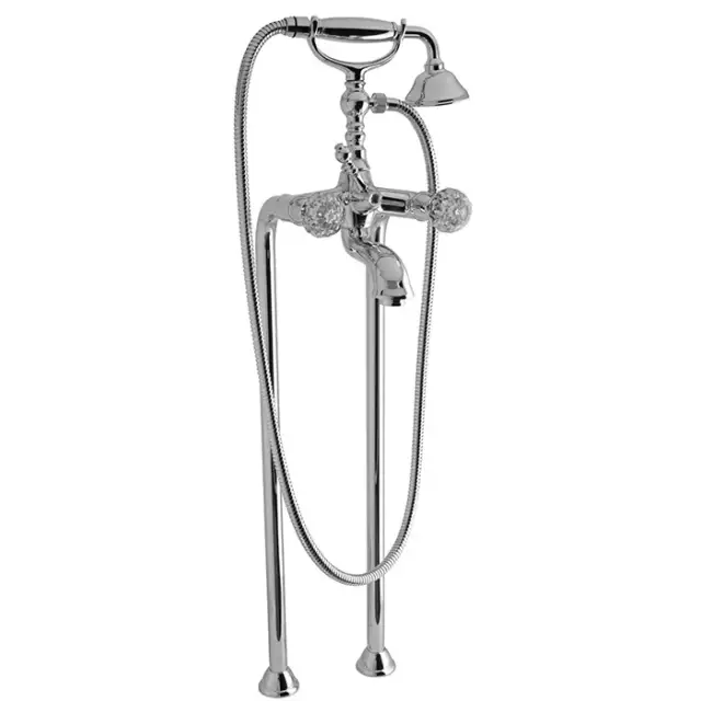 Fima Carlo Frattini Elizabeth Chic Смеситель для ванны напольного монтажа, цвет хром F5084/4CCR