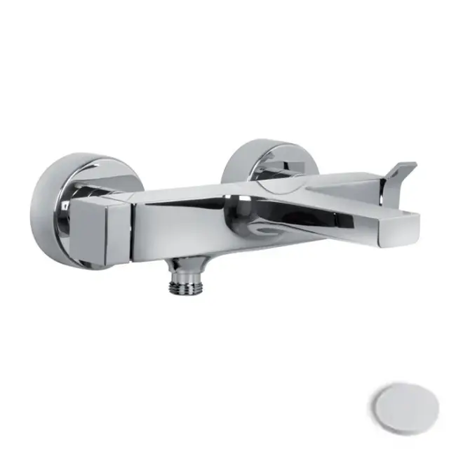 Fima Carlo Frattini Zeta Смеситель для ванны, без душевого комплекта, цвет: белый матовый F3964/1BS