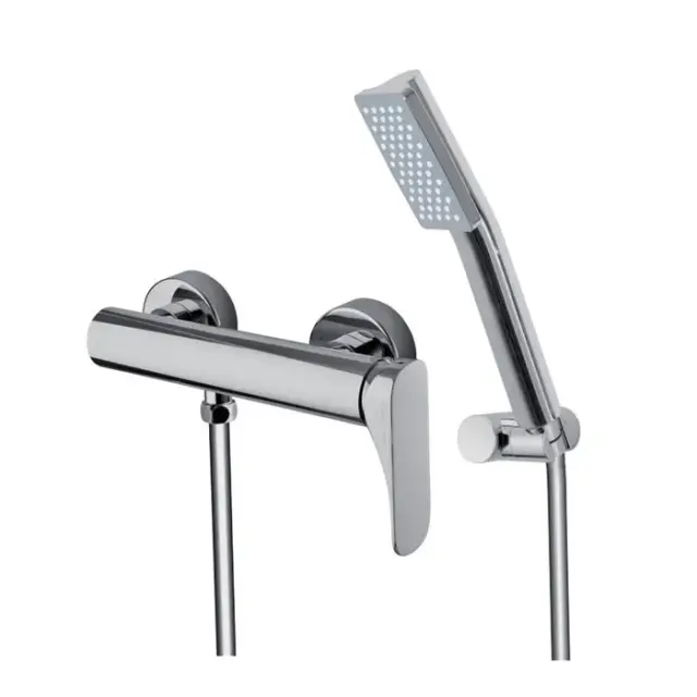 Fima Carlo Frattini Quad Смеситель для душа, с душевым комплектом, цвет: хром F3735CR