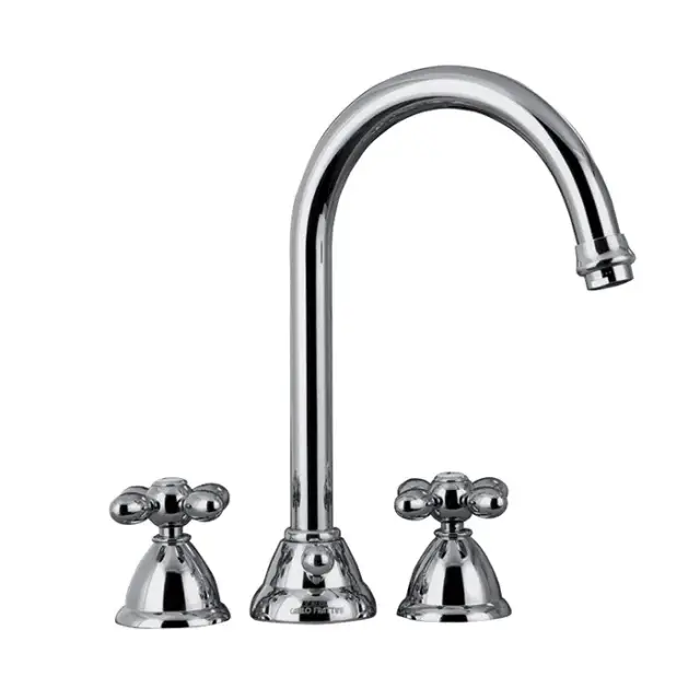 Fima Carlo Frattini Olivia Смеситель для раковины, на 3 отверстия, цвет: хром F5001CR