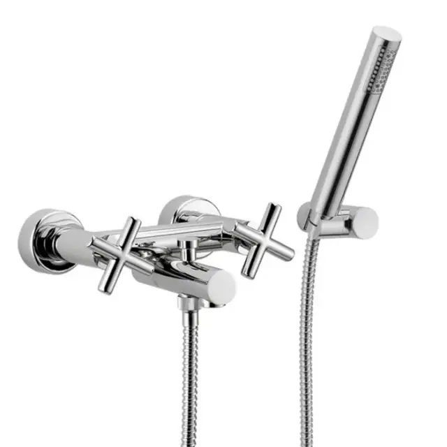 Fima Carlo Frattini Maxima Смеситель для ванны, с душевым. комплектом, цвет: хром F5304CR