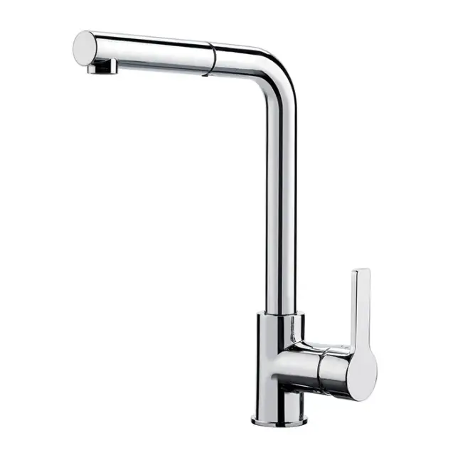 Fima Carlo Frattini Kitchen Смеситель для кухни, с выдвижной лейкой, цвет: хром F7029NCR