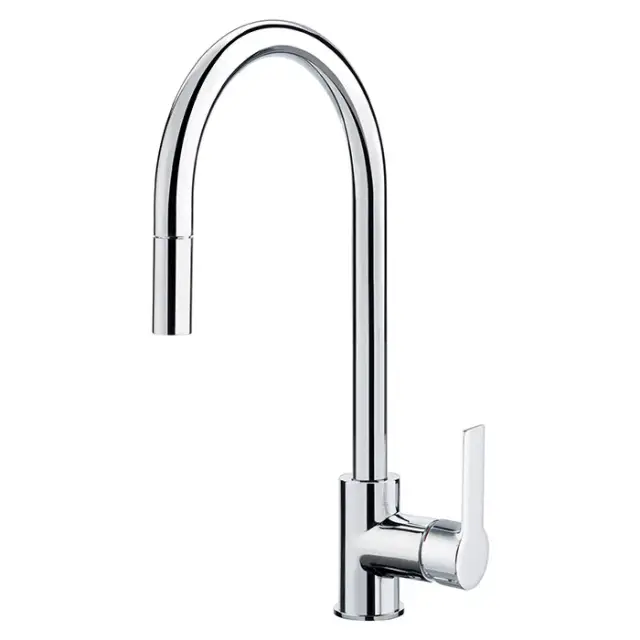 Fima Carlo Frattini Kitchen Смеситель для кухни, с выдвижной лейкой, цвет: хром F3538NCR