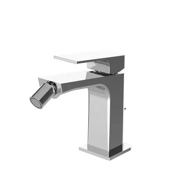 Fima Carlo Frattini Fit Смеситель для биде, на 1 отв, h10,5 см, излив 10,7 см, цвет: хром F3382CR