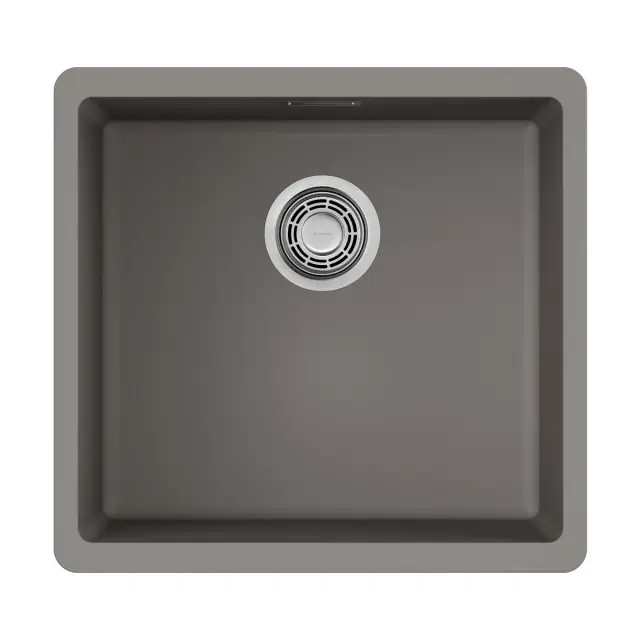 Omoikiri Kata 44-U-GR Кухонная мойка Artgranit 44x42 см, цвет: leningrad grey 4993404