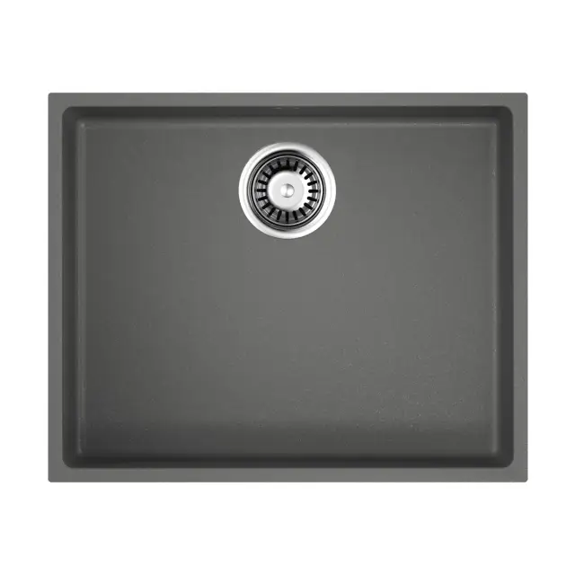 Omoikiri Bosen 54-U-PL Кухонная мойка Tetogranit 54x44 см, цвет: платина 4993233