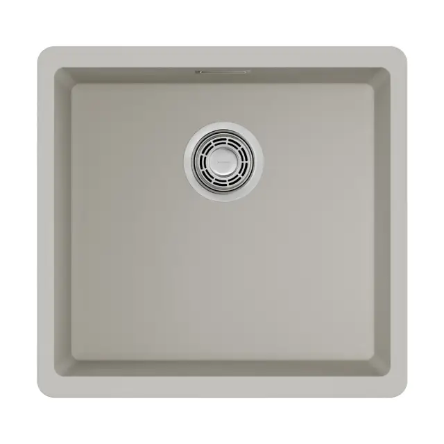 Omoikiri Kata 44-U-PA Кухонная мойка Artgranit 44x42 см, цвет: пастила 4993400