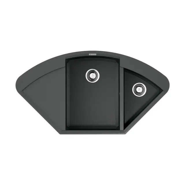 Omoikiri Sakaime 105C-PL Кухонная мойка Tetogranit 105,7x57,5 см, цвет: платина 4993209