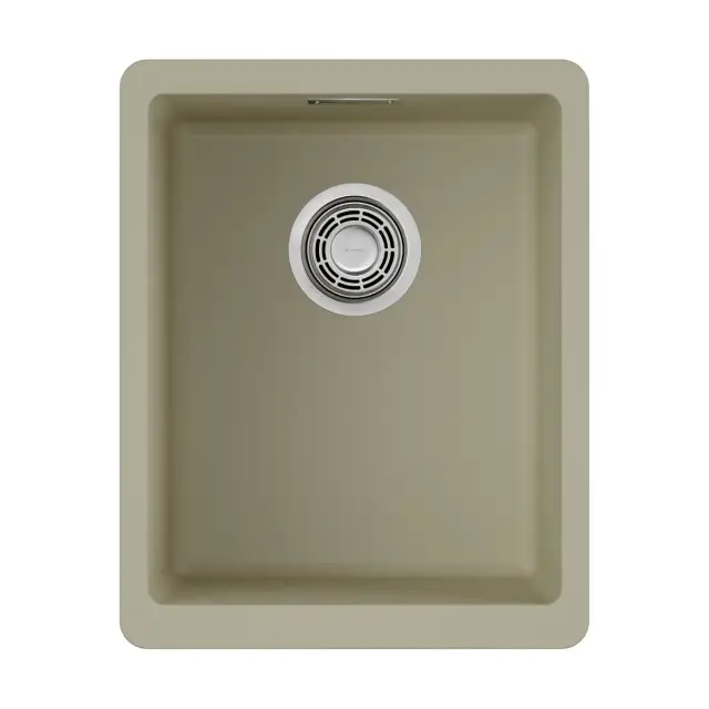 Omoikiri Kata 34-U-BE Кухонная мойка Artgranit 34x42 см, цвет: ваниль 4993380