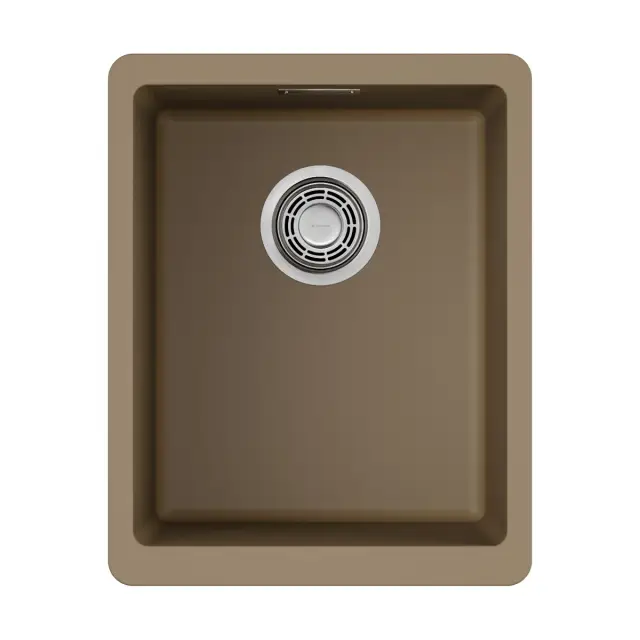 Omoikiri Kata 34-U-CA Кухонная мойка Artgranit 34x42 см, цвет: карамель 4993378