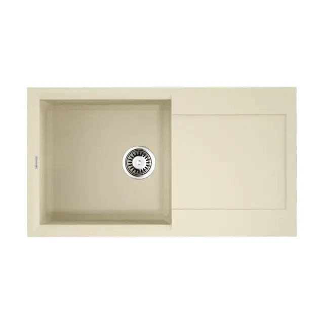 Omoikiri Sakaime 78-BE Кухонная мойка Tetogranit 78x43,5 см, цвет: ваниль 4993112